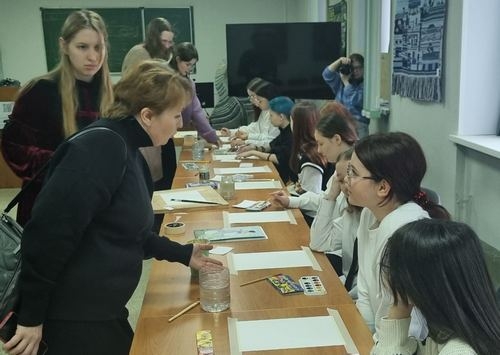 Будущие дизайнеры и архитекторы в деле