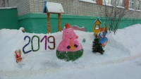 Снежная сказка в детском саду &laquo;Соловушка&raquo;