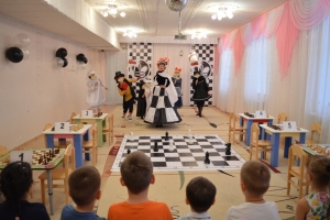 В гостях у Шахматной Королевы