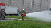 Дошколята побывали в пожарной части